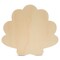 Unfinished Wooden Seashell Cutout, 12", for Summer Decor & Crafts | Woodpeckers